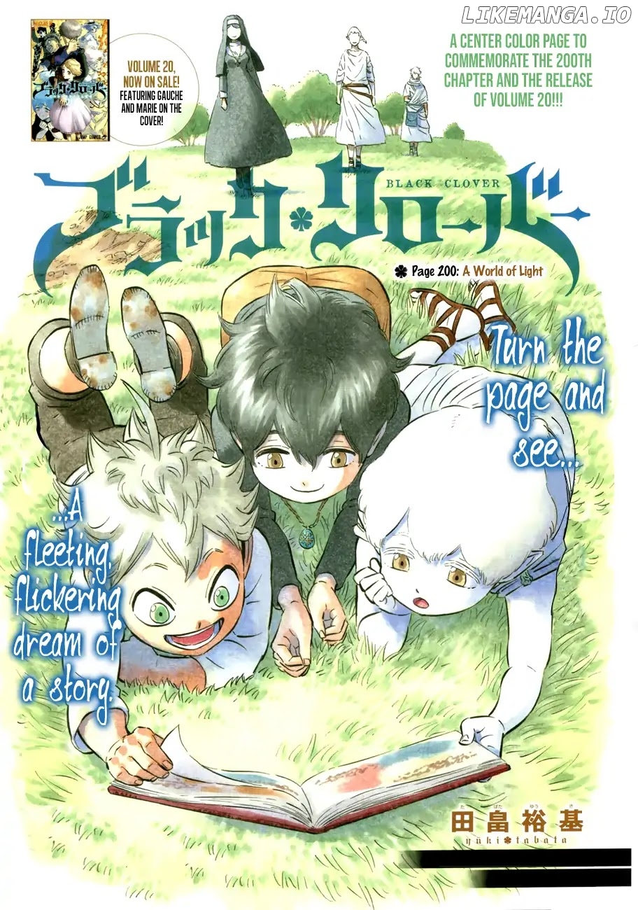 Black Clover chapter 200 image 01